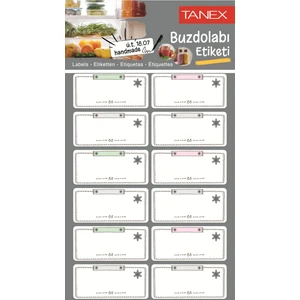 MTC-401 Buzdolabı Etiketi 2 Li Paket