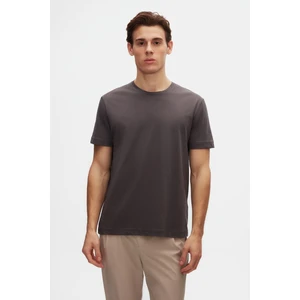 Ds Damat Comfort Fit Antrasit %100 Pamuk T-Shirt 6HC14ORT02005