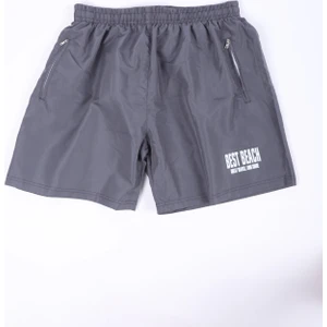 Erkek Büyük Beden Deniz Havuz Şortu-Füme-3xl-6xl Arası
