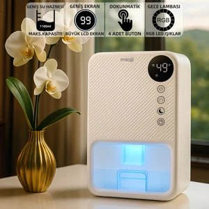 Mio 30NEC 1100ml Hava İyileştirici ve Ev Tipi Nem Alma Cihazı - Beyaz