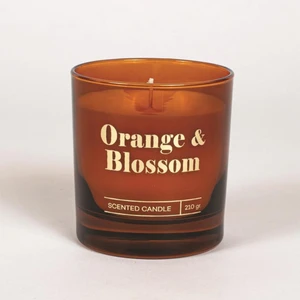 Orange Blossom Kokulu Mum - Turuncu - 200 gr