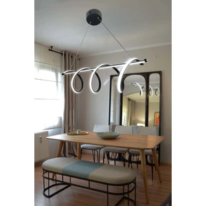 Meridyen Kıvrım Yemek Masası Avize