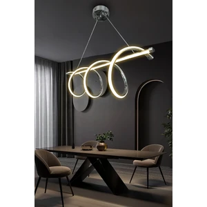 Meridyen Kıvrım Yemek Masası Avize