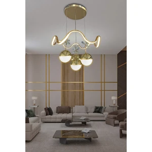 Zikzak 4 Toplu Modern Sarkıt LED Avize