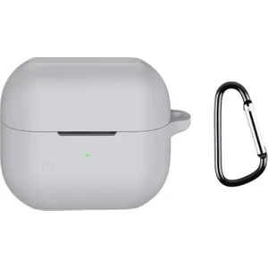 Alstrapsamsung Galaxy Buds 3 / Galaxy Buds 3 Pro Uyumlu Silikon Kılıf - Askı Aparatlı Koruma Kılıfı