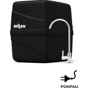 Su Arıtma Cihazı Pompalı 12 Aşamalı Multimineralli 8 Lt Çelik Tanklı (DP12-M-S)