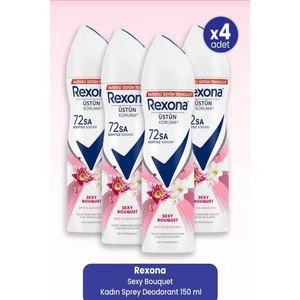 Sexy Bouquet Kadın Sprey Deodorant 150 ml x 4 Adet