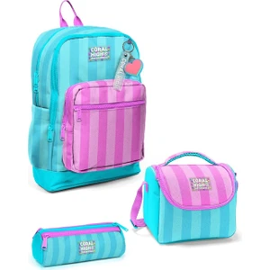 Kids Renkli Desenli 3’lü Okul Çanta Seti SET0123769 (2025 Yeni Sezon)