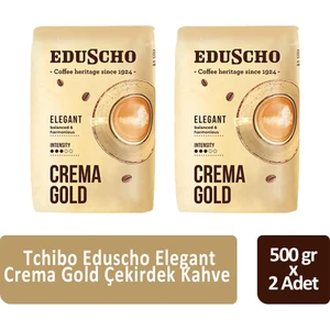 Eduscho Elegant Crema Gold 500 gr x 2 Adet