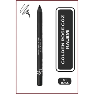 Golden Rose Dream Eyes Eyeliner No: 401 Black - Göz Kalemi - 8691190142018
