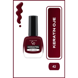 Golden Rose Keratin Nail Color No: 42 - Keratin Oje - 8691190443573