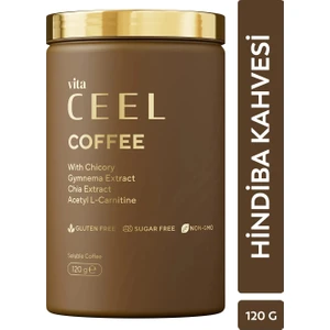 Vita Ceel Hindiba, Gimneya, Chia Extract, L- Karnitim Içeren Detox Kahve