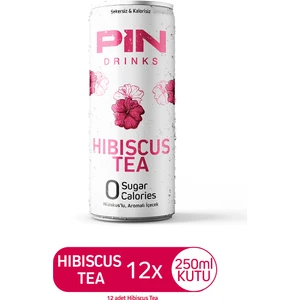 Hibiskus Çayı - Şekersiz & Kalorisiz 250 ml x 12 Adet Ice Tea