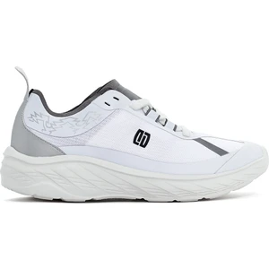 Kadın Beyaz Bağcıklı Kalın Tabanlı Sneaker 25SFE49626F