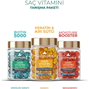 Saç Vitamini Bakım Seti Canlandırıcı Etki 90 Kapsül Tüm Saç Tipleri İçin