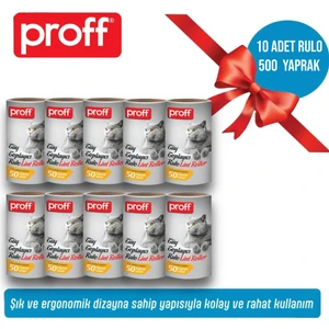 Tüy Toplayıcı 10’lu Yedek Rulo (10X50 = 500 Yaprak)