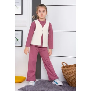 Bayramlık 3 Parça Yelekli Alt Üst Takım