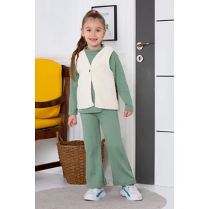 Bayramlık 3 Parça Yelekli Alt Üst Takım