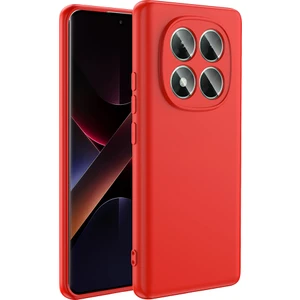 Poco X7 Kılıf Frm Mara Lansman Kapak - Kırmızı