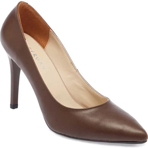 Kahve Vegan Kadın Stiletto - K24I1AY67394-Q3X