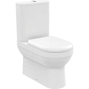 LT361 Letoon Rim-Off Kanalsız Duvara Dayalı Klozet, Yavaş Kapanan Kapak ve İç Takım Set