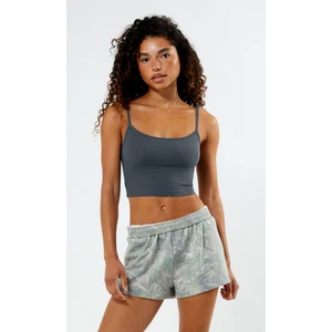 Kadın Ip Askılı Crop Top Büstiyer Dikişsiz Rahatlık ve Modern Stil