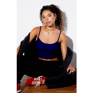 Kadın Ip Askılı Crop Top Büstiyer