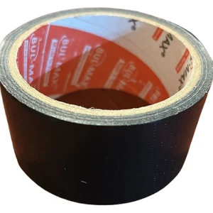 Siyah Çok Amaçlı Tamir ve Branda Bandı – 48MM x 10 Metre | Suya Dayanıklı, Güçlü Yapışkan