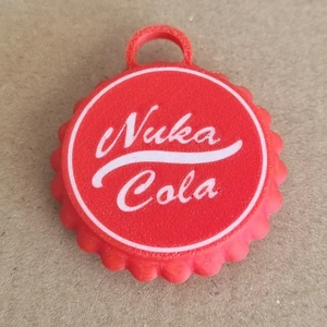 Airtag Için Fallout Nuka Cola Temalı Kılıf Anahtarlık