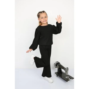 Ispanyol Paça Kız Çocuk Alt Üst Takım