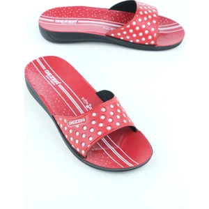 Yazlık Kadın Puantiyeli Terlik