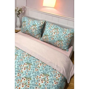 Çiçekli Çift Kişilik Nevresim Takımı