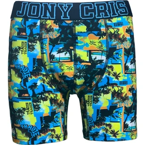 Jony Cris Erkek Boxer 5’li Baskılı Erkek Baksır Desenli İç Çamaşırı Külot Don