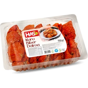 Erbaa Has Yaprak Kuru Biber Dolma 750 gr