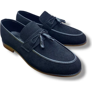 Erkek Süet Babet Ayakkabı Corcik Püsküllü Ayakkabı