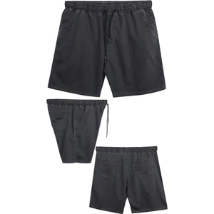 Büyük Beden 120 - 157 Kilo Arası Için Uygun Bedenli Erkek Likralı Bağcıklı Kot Şort