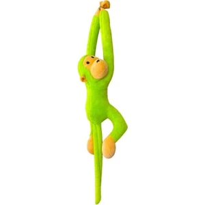 Moto Eczane Motosiklet Peluş Sarılan Maymun Elleri Yapışan Yeşil