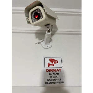 Gece Görüş Görünümlü Sahte Kamera kırmızı ışıklı