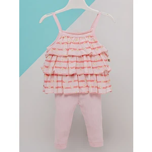 Baby Zz Kız Bebek Takım 6-12 Ay Pembe