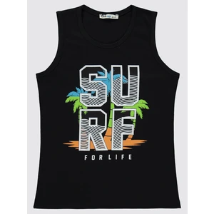 Civil Boys Erkek Çocuk Tişört 6-9 Yaş Siyah