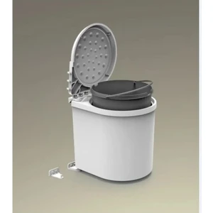 Mesbin Çöp Kovası , Dolap Içi Kolay Çıkarılabilen, Kovalı 11 Lt. Beyaz