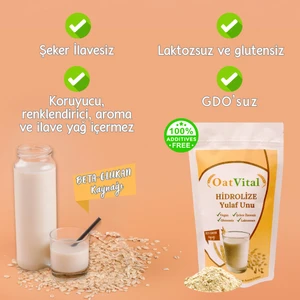 Hidrolize Yulaf Unu (Yulaf Sütü Tozu)