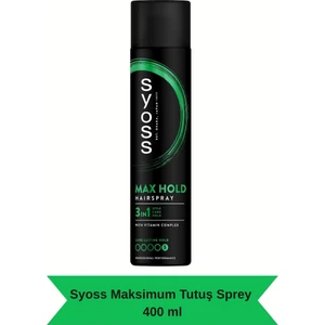 Maksimum Tutuş Kolay Tarama Sağlayan Saç Spreyi 400 ML