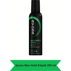 Max Hold 48 Saat Ekstra Mega Tutuş 250 ml Saç Köpüğü