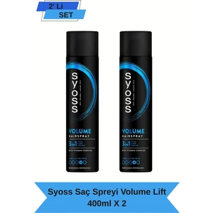 Saç Spreyi Volume Lift 400ml X2