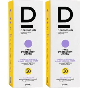 Face Protection Spf 50 Plus 50 ml Güneş Kremi 2'li