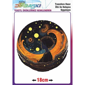 F17 Ajans Ütü ile Kumaşa Yapışan Baskı