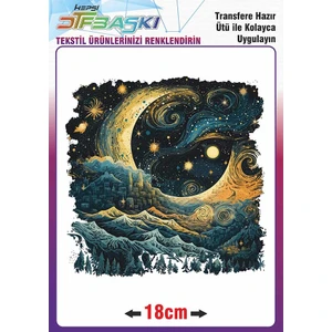 F17 Ajans Ütü ile Kumaşa Yapışan Baskı