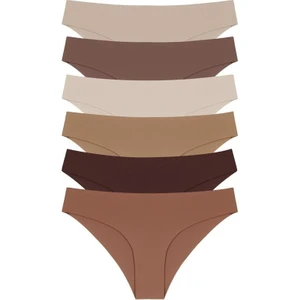 Lazer Kesim Kadın Bikini Külot 6'lı Paket