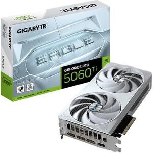 GIGABYTE VGA GeForce RTX™ 5060 Ti EAGLE OC ICE 16GB, 128 Bit, GDDR7, HDMI Ekran Kartı - GV-N506TEAGLEOC ICE-16GD